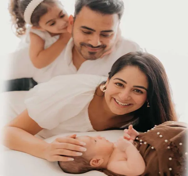 Happy patients at IVF centre in West Delhi